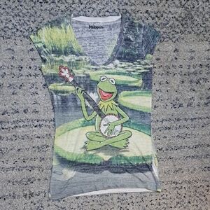 Muppets Women's Short Sleeve Tee - Green